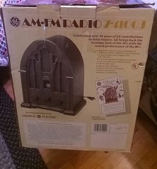 GE Reproduction-Cathedral AM/FM Radio. Tested-Works- Great Sound!