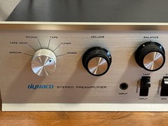 Vintage DYNACO PAT-4A STEREO PREAMPLIFIER Preamp, Not Working – Parts / Repair