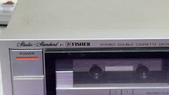 Fisher CR-W85 Studio Series Recording Dual Cassette Deck Stereo For Parts Repair