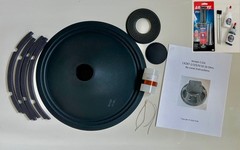 Jensen C15L C8287-2/3/5/9/10 16 Ohm complete recone kit WITH ADHESIVE PACK