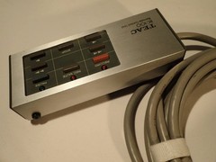 TEAC Open Reel Tape Deck with Wired Remote Control RC-100 Reel to Reel