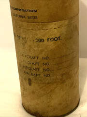 Airline Black Box Recording Tape 1970s Unused United Control Data Division