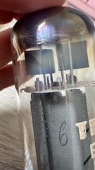 Matched Pair 6CA7 EL34 Vintage Sovtek Reflektor H3B3 Fat Bottle Power Tubes