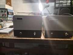 (2) Bogen MO-100A 100 Watt Tube Monoblock Power Amps Untested All Tubes Included