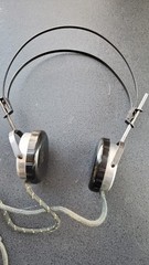 C.F. Cannon Co. Cannonball Master Headphones Black Silver 6.35mm Headband On-Ear