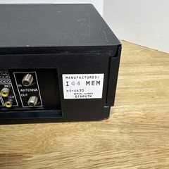 Mitsubishi HS-U130 4-Head Hi-Fi Stereo PerfecTape VHS VCR w/ OEM Remote – TESTED