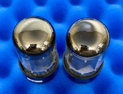 TWO Amperex 7591A Tubes / Amplitrex Tested Above 90% / Within 3% Gm Matched
