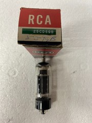 RCA Tubes 6L6G, 6F6G, 12BQ6/12CU6, 6F5G, 1B3GT, 25CD6GB (lot of 7)