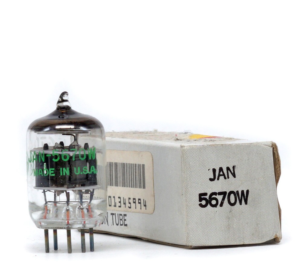 5670W/5670/396A GE NOS Tube Röhre Lampe Valvola Valvula Valve 진공관 真空管 电子管