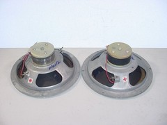 Acoustic Research AR-2 SPEAKER WOOFER DRIVER PAIR (good original OEM part)