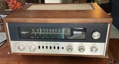 McIntosh MAC 1700 Stereo Receiver – Recapped, Serviced, w/Solid Walnut Cabinet