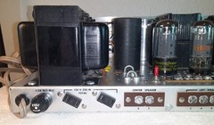Vintage Fisher Stereo Master Control X-101-C Tube Amplifier