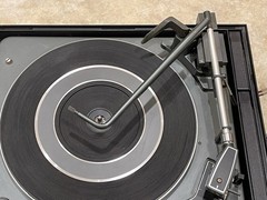 Vintage Garrard 50 MK II Turntable For Parts Not Working