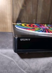 Vintage Sony PS-LX49P Turntable Record Player – Converted Power Cord – WORKING