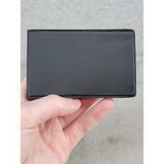 Royal Solar 40 Vintage Pocket Calculator Black Gold Folding Wallet Case Taiwan