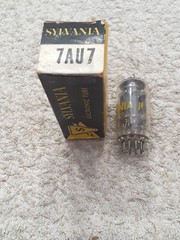 NOS Sylvania 7AU7 Vacuum tube