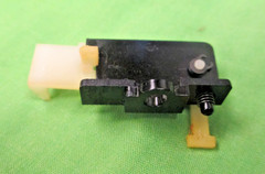 DUAL 1257 TURNTABLE BELT SHIFT LEVER & LOCK RAIL COMPLETE , SPRING & SCREWS.