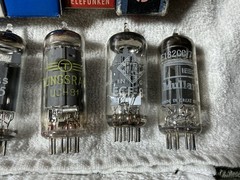 37 NOS VACUUM TUBES BRIMAR Telefunken Mullard TESLA Siemens EC92 EL805 84 ECF83