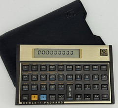 Vintage HP 12C Financial Calculator Tested Working w Original Case Malaysia