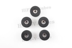5 New FEET w/ hardware for Sansui AU-9900G-801, G-801DB, Heavy-Duty Foot Parts