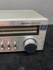 JVC KD-D2 ANRS Dolby Noise Reduction Single Stereo Cassette Deck Silver Works
