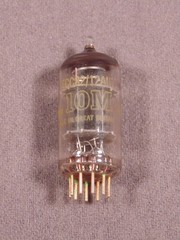 1 ECC82 12AU7 MULLARD 10M Master Series HiFi Amp Vacuum Tube Strong & Balanced