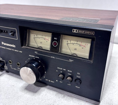 Vintage Panasonic RS-612US Stereo Cassette Deck Dolby System Japan Turns On