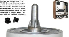 Brand New NAB Hub Adapters for 10.5″ Reels; ONE PAIR