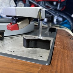 Lenco B55 Vintage Turntable Working No Belt Or Cover Selling For Parts Read