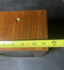 Realistic AM/FM Stereo Receiver Wood Walnut Case Part Out