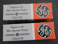 GE 6L6GC Vintage Matched Pair Power tubes w/ Original boxes – from KCANos Tubes