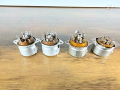 4 pcs 9-Pin Cinch USA Tube Sockets W/Shield for ECC83 ECC 82 ECC81 EL84 Tube Amp