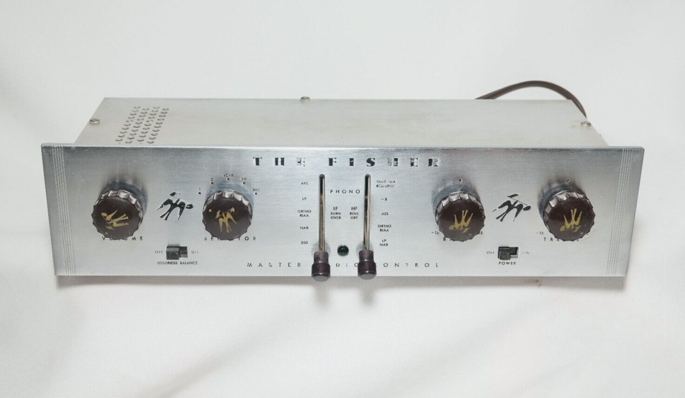 Fisher 50C mono tube preamplifier ALL ORIGINAL great condition