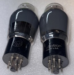 Matched Pair RCA Radiotron 6L6G Vacuum Tubes Amplitrex Tested NOS #1