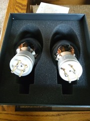 1 Matched Pair Linlai Vacuum Tubes ZX2A3 With Spec Sheet