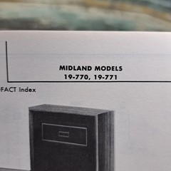 Midland Service Manual 19-770 19-771 Record Changer 1976 Photofact Illustrated