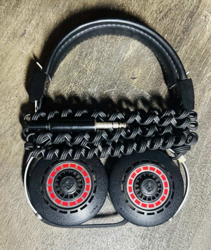 Vintage 1970s Koss Stereo Headphone LV-10 Realistic Tested Crystal Clear Sound!