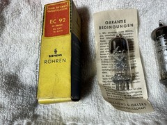 37 NOS VACUUM TUBES BRIMAR Telefunken Mullard TESLA Siemens EC92 EL805 84 ECF83