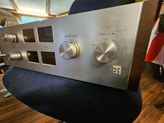 PIONEER QM 800A & QC800A VINTAGE QUAD AMPLIFIER WITH MATCHING QUAD PREAMPLIFER