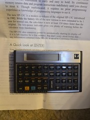 Hewlett Packard HP-15C Scientific Calculator Works Need New Battery