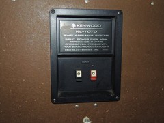 Vintage Kenwood KL-7070 Speakers Pair RARE *A*