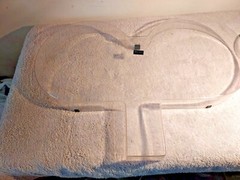 TECHNICS R S 1506 4 TRACK DECK REEL TO REEL WITH PLASTIC DUST COVER