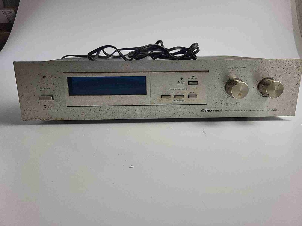 Pioneer SR-303 Reverberation Amplifier With Time Portal Display