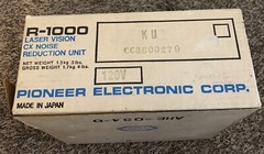 Pioneer R-1000 Laser Vision CX Noise Reduction Unit Bf8 Works Vf8