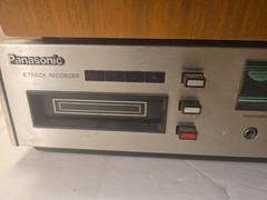 Panasonic RS-817S 8-Track Stereo receiver W/RD-7703 Turntable 2 RE7670 Speakers