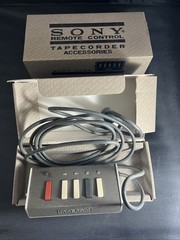 Vintage Sony Tapecorder Assessors 777S-4J Microphone Remote Control Box Japan