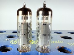 Closely Matched Pair Philips EL84 6BQ5 Code rX3 X9C Tested Good Tube