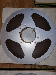 5 Studio Mastering Tape 1.5 MIL AudioTape 2500 Feet Type 2506 & Scotch Boy Reel