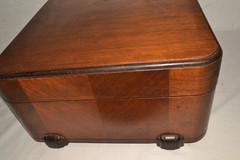 1930s Antique Firestone Air Chief Wood Case Tube Amp Record Player PARTS/REPAIR