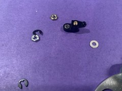 Dual 741Q Stereo Turntable Parting Out – Tonearm Segment + Anti-skate Lever